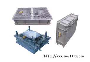 多邊形蔬菜藍塑料模具