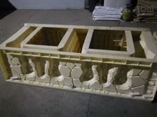 9312-河北定州精達(dá)河道框格護(hù)坡塑料模具